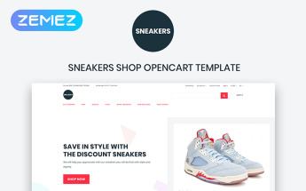 Sneakers - Shoe Store eCommerce Clean №84366