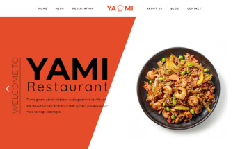 Yami - Foods & Restaurant Wordpress Theme WordPress sablon 84655