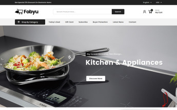 Responsywny szablon PrestaShop Fobyu - Kitchen Appliances #84928