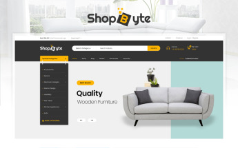 Responsywny motyw WooCommerce ShopByte - Mega Store #85469