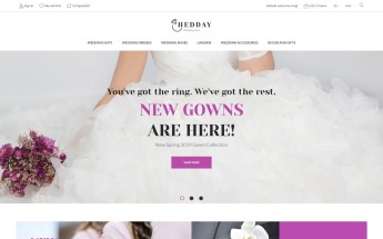 PrestaShop motiv "Hedday- Wedding Responsive Template" #85591