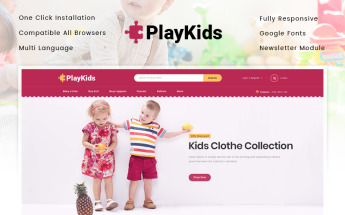 "Playkids - Kids Store" thème OpenCart adaptatif #86400