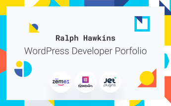 Responsywny motyw WordPress Devling - Portfolio Website for Developer #86943