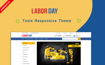 Labour Powertool Theme OpenCart Template