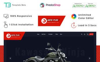 Responsywny szablon PrestaShop Auto Plus - Auto part Store #87911