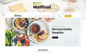 WallFood - Food & Restaurant Store WooCommerce Theme