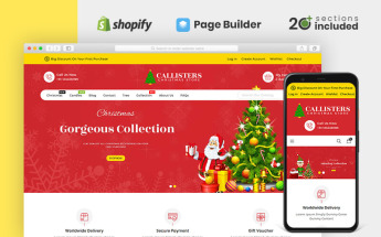 Callisters Gift Store Shopify Theme