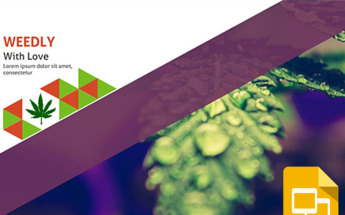 Weedly Medical Cannabis Google Slides