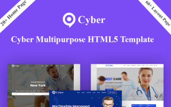Reszponzív Cyber - Multipurpose HTML5 Weboldal sablon 93531