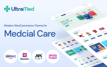 Reszponzív MedCare - Soft and Responsive Pharmacy WooCommerce sablon 93886