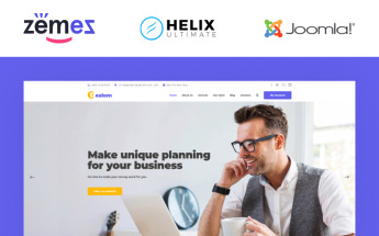 Responsywny szablon Joomla Dealom - Business Consulting Responsive Classic #94893