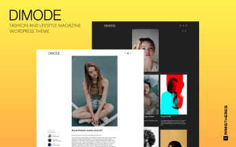 Responsivt DIMODE - Fashion and Lifestyle Trends Magazine WordPress-tema #95292