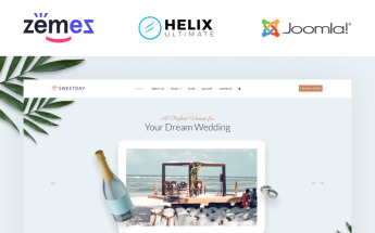 Sweetday - Wedding Venues Multipage Joomla Template