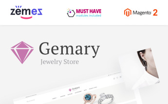 "Gemany - Jewel Store Template" thème Magento adaptatif #96048