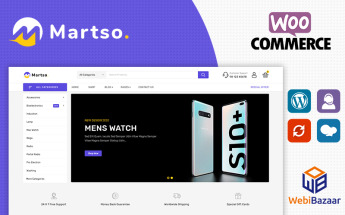 Martso - Multipurpose Electronics Premium WooCommerce Theme