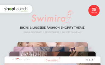 Swimira - Bikini & Lingerie Fashion Shopify Theme