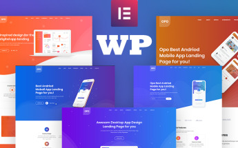Reszponzív Opo - Creative App Responsive WordPress sablon 96980