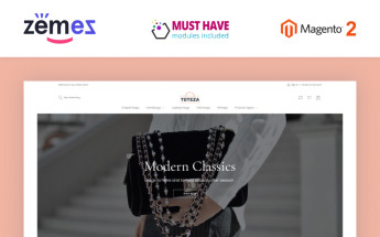 "Toteza - Bags Store Template" thème Magento adaptatif #96925