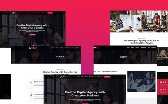 Responsive Maxz - Corporate Responsive Wordpress #97750