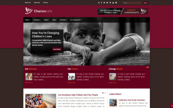 Charionsafe Charity Joomla Template
