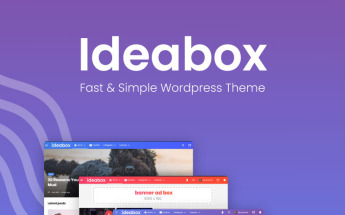 Ideabox - Blog and Magazine WordPress Theme
