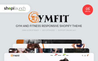 GymFit - Gym And Fitness Responsive Tema de Shopify №99209