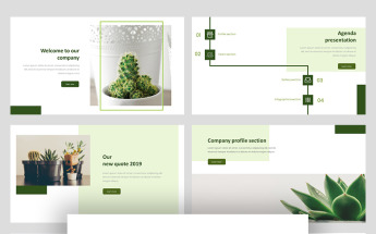 Cactos Creative Business Keynote Template