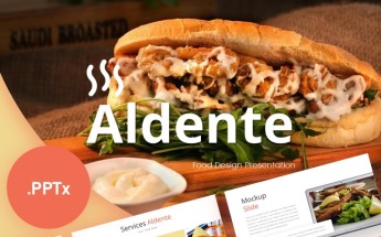 Aldente Food Presentation PowerPoint Template