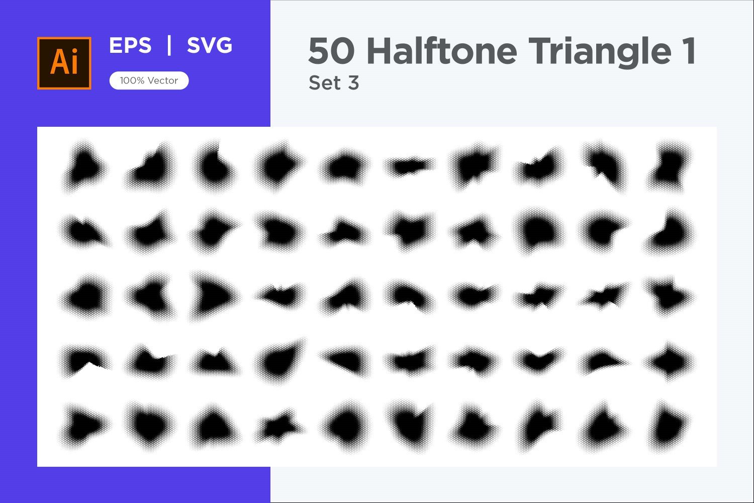 Kit Graphique #346176 Triangle Halftone Divers Modles Web - Logo template Preview