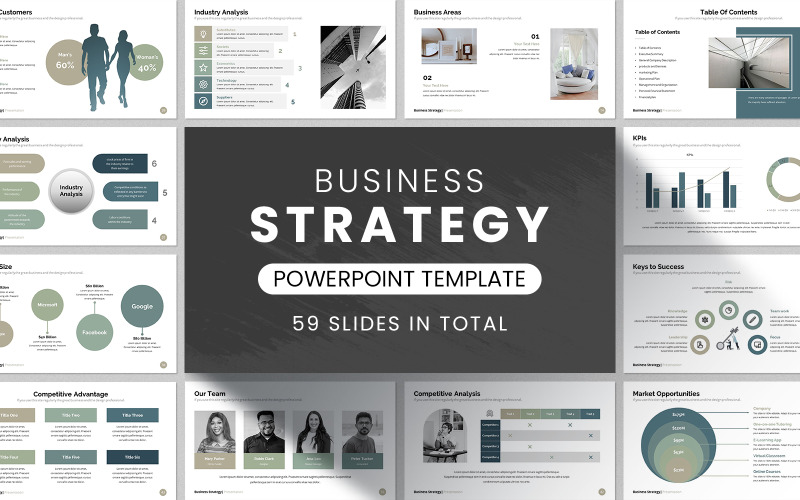 Business Strategy PowerPoint PowerPoint Template