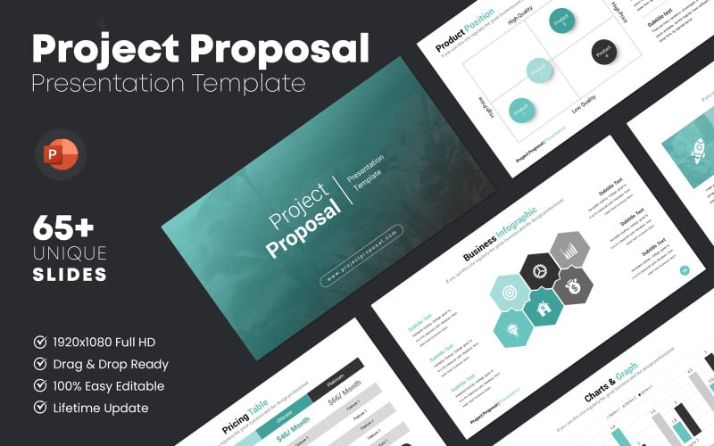 Project Proposal Presentation PowerPoint Template