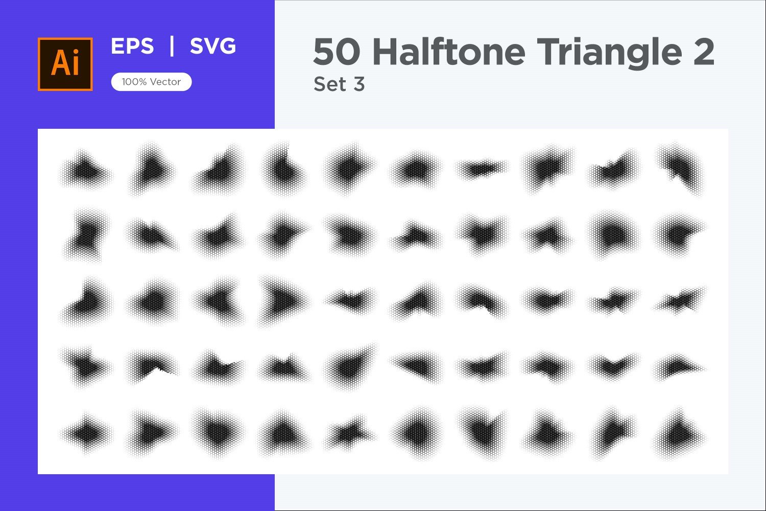 Kit Graphique #346273 Triangle Halftone Divers Modles Web - Logo template Preview