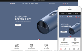 Boria - Best Electronics Store Theme WooCommerce Theme