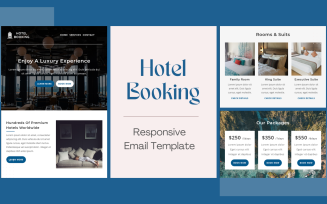 Hotel Booking – Multipurpose Responsive Email Template