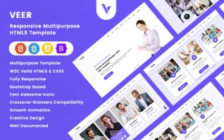 Veer - Responsive Multipurpose HTML5 Template