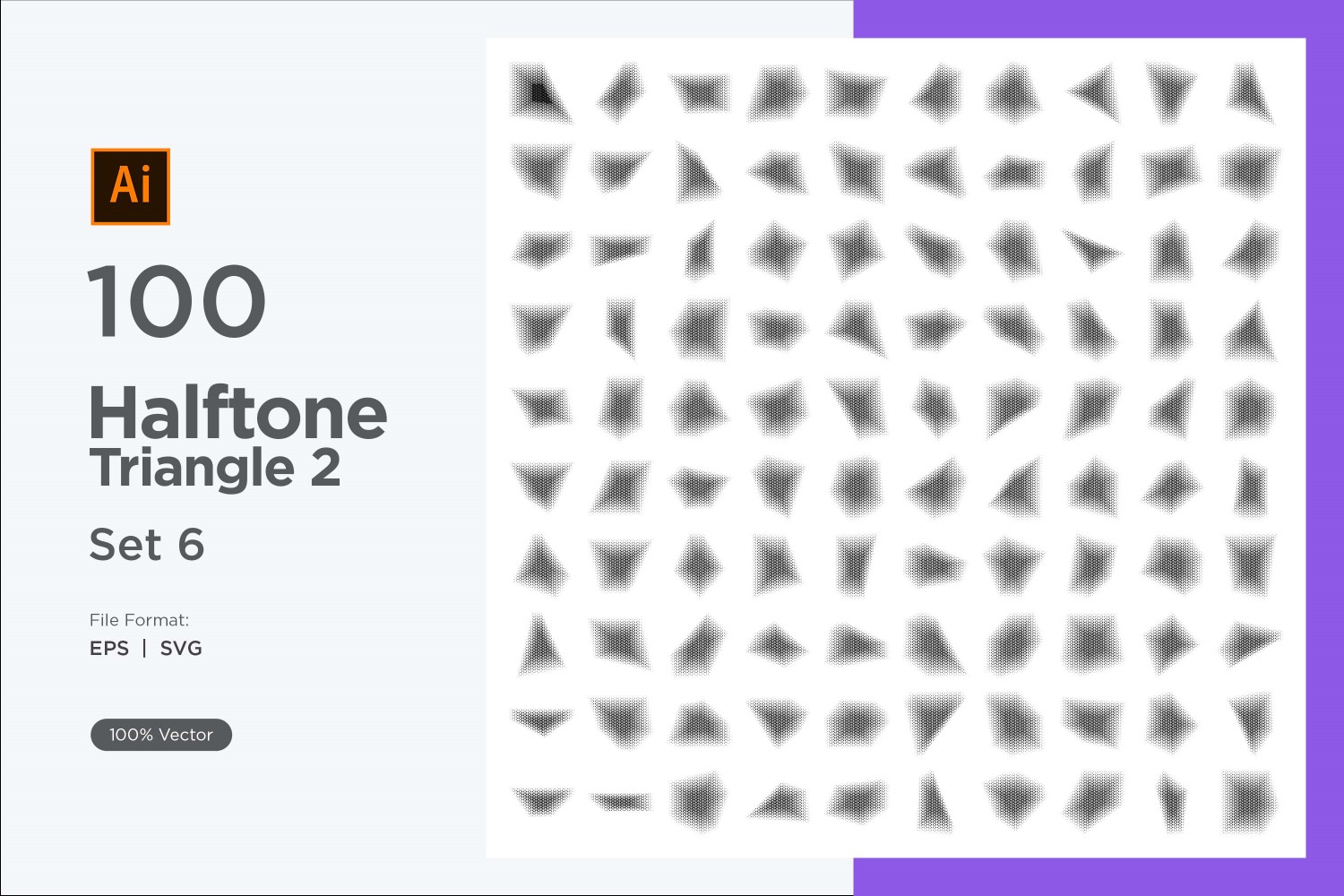 Kit Graphique #346556 Triangle Halftone Divers Modles Web - Logo template Preview