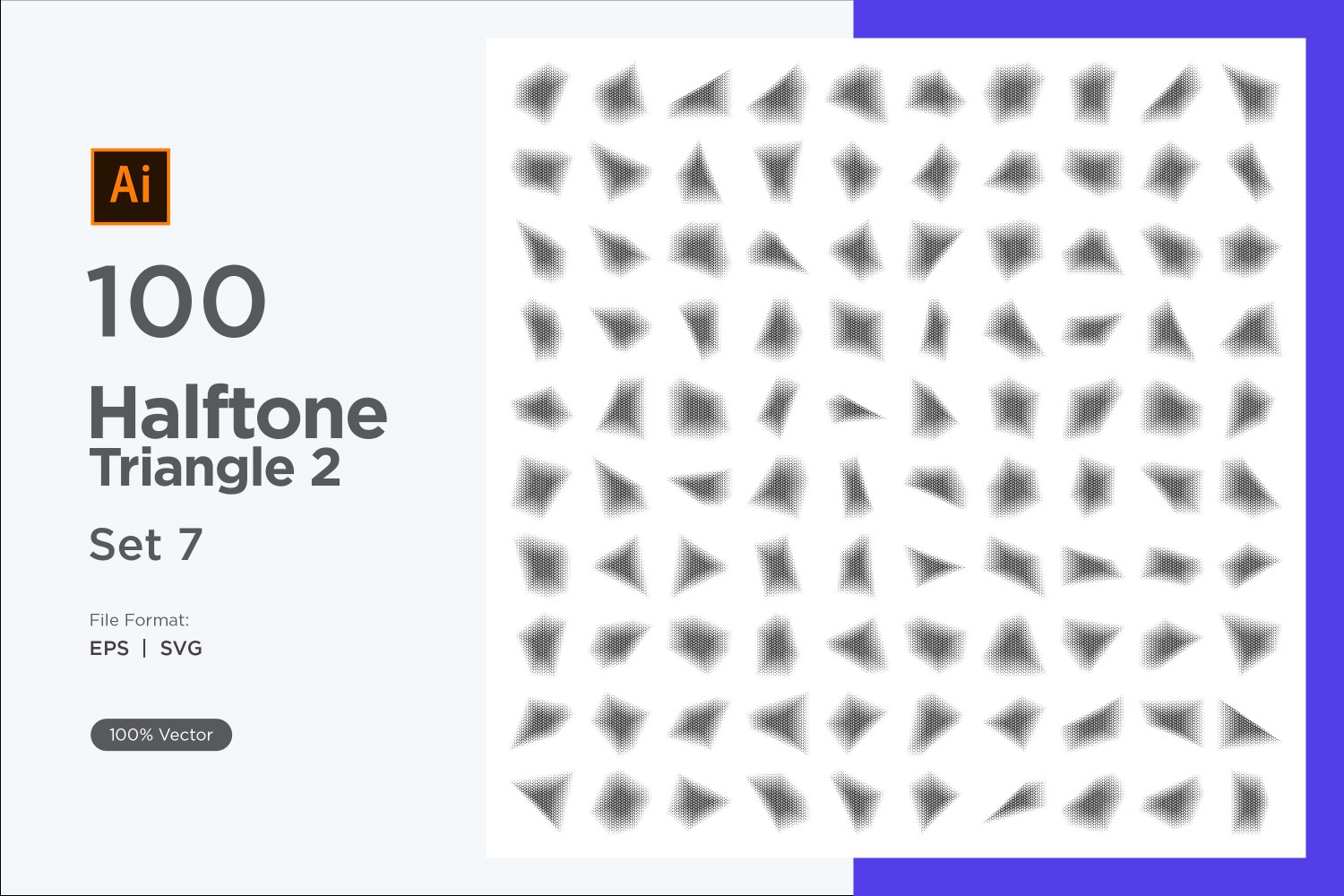 Kit Graphique #346557 Triangle Halftone Divers Modles Web - Logo template Preview