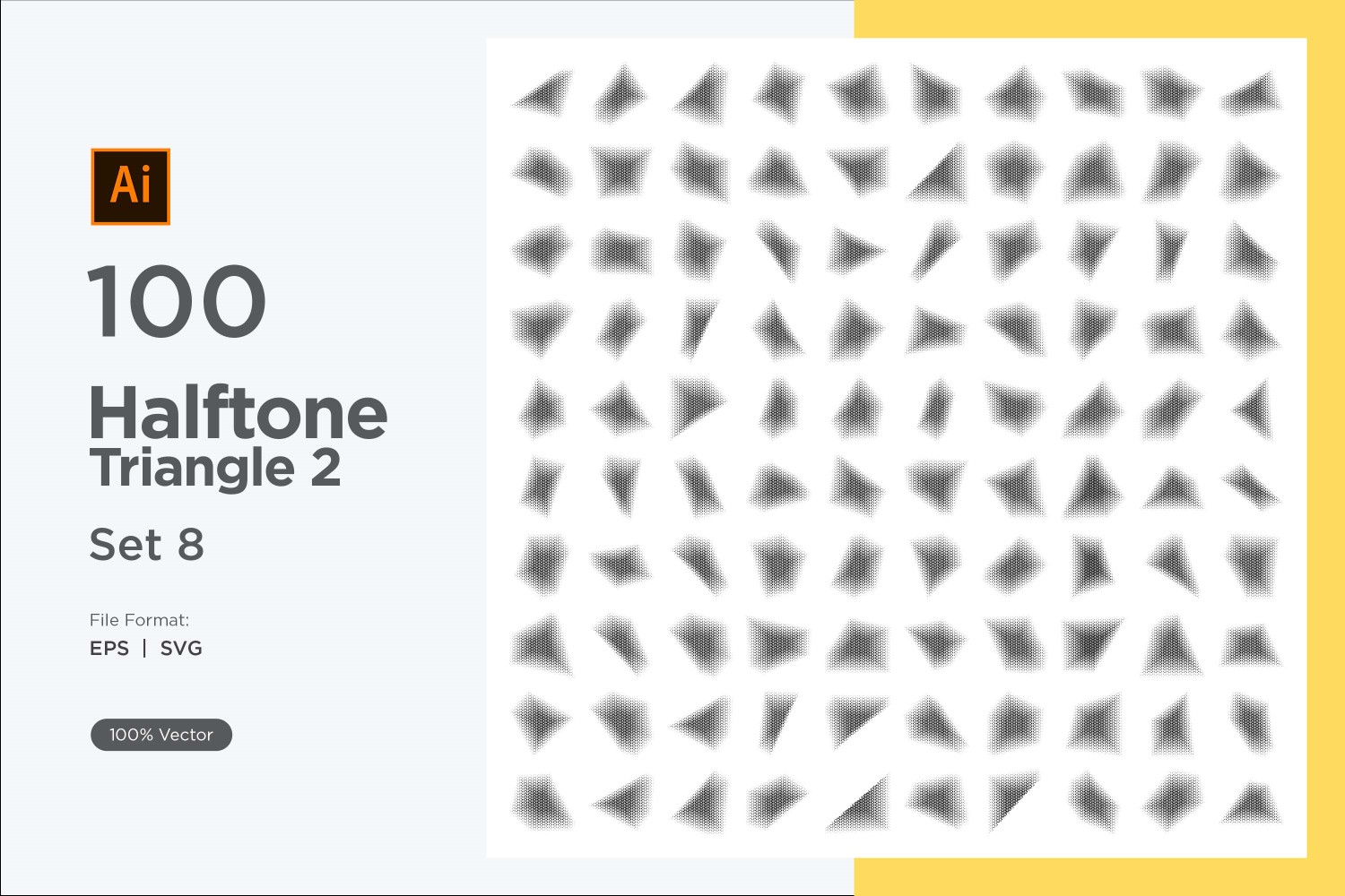 Kit Graphique #346558 Triangle Halftone Divers Modles Web - Logo template Preview