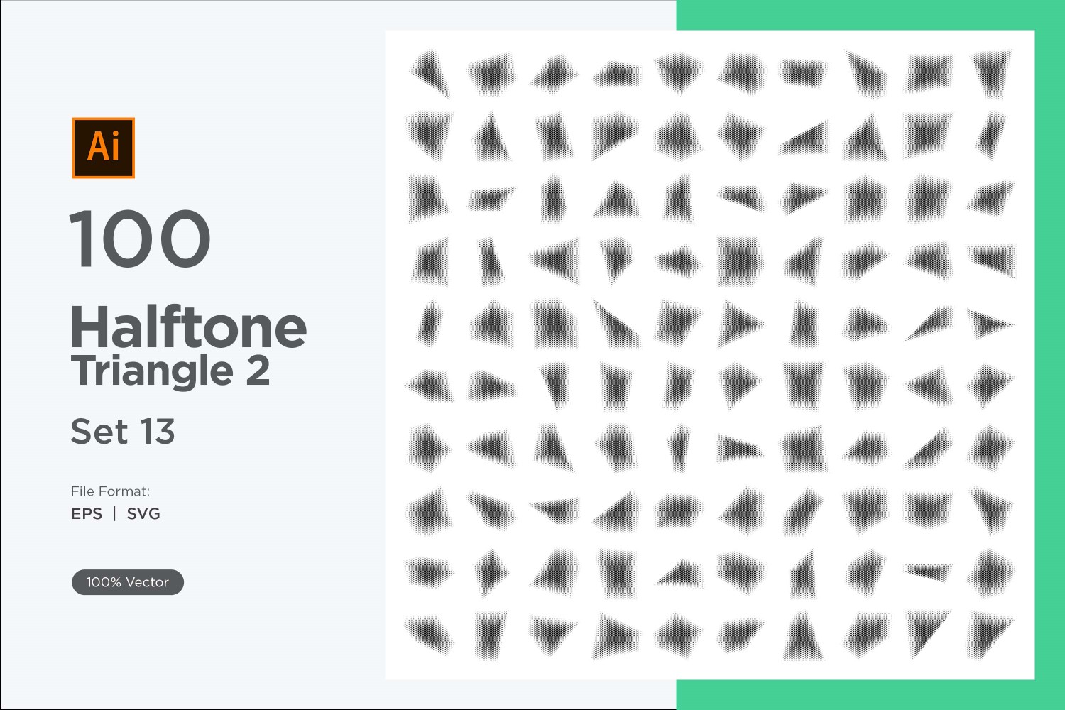 Kit Graphique #346563 Triangle Halftone Divers Modles Web - Logo template Preview