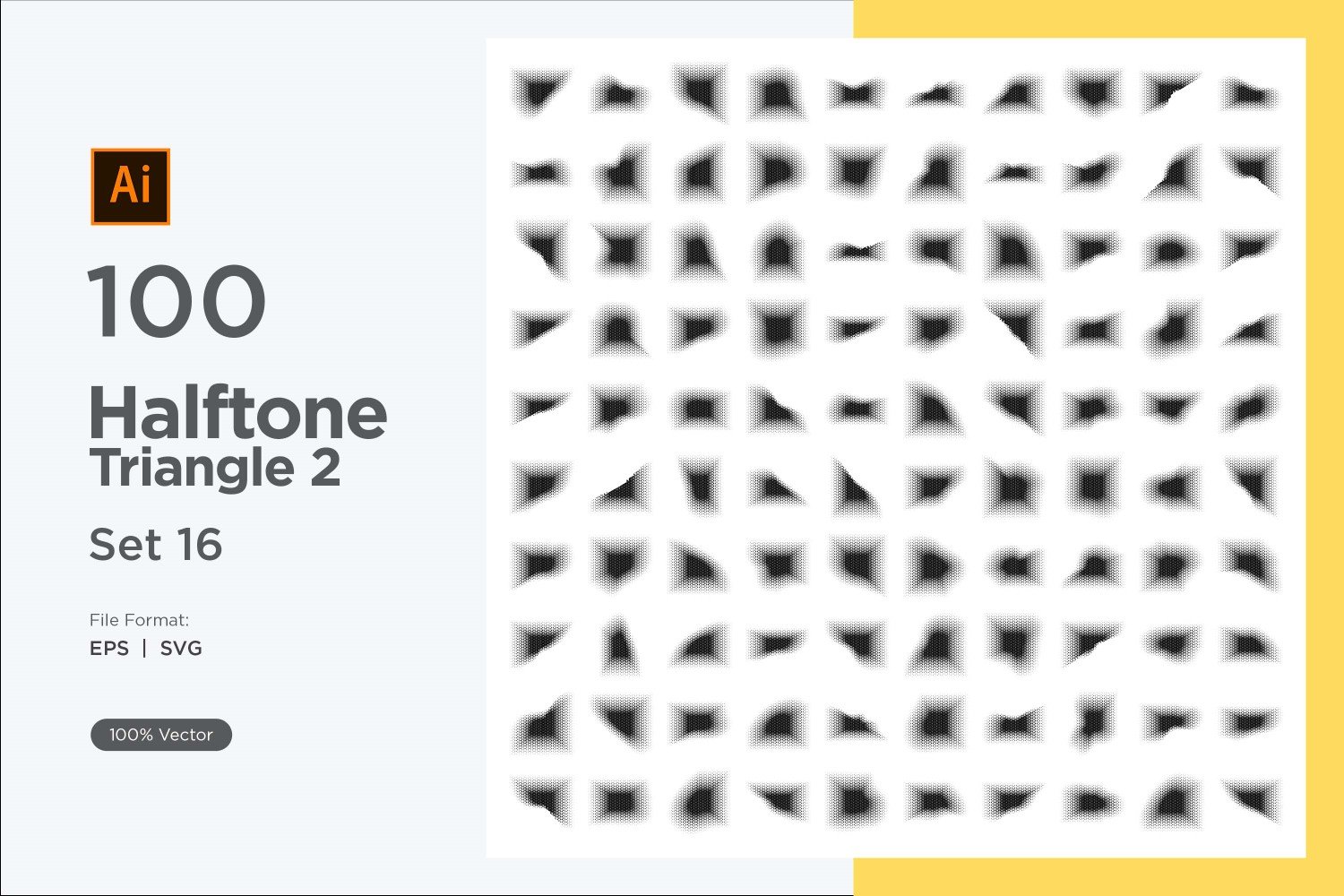 Kit Graphique #346566 Triangle Halftone Divers Modles Web - Logo template Preview