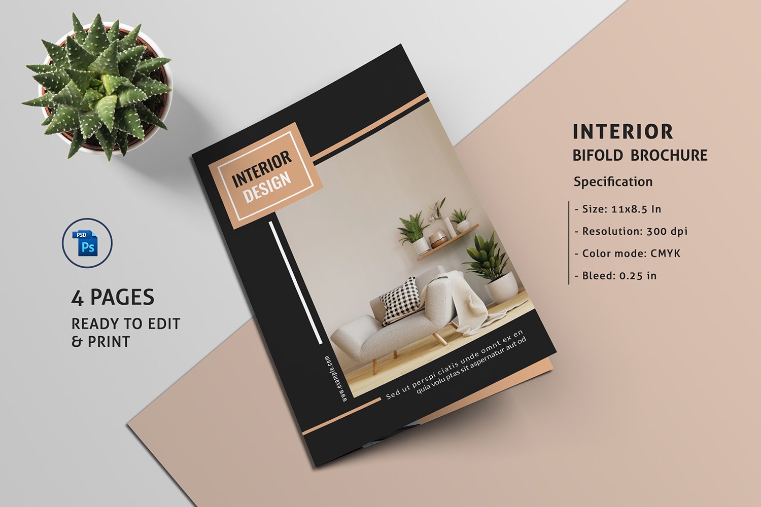 Kit Graphique #346570 Brochure Interieur Web Design - Logo template Preview