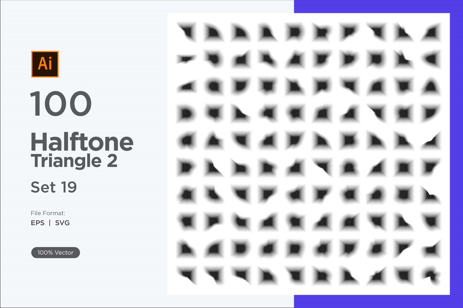 Kit Graphique #346573 Triangle Halftone Divers Modles Web - Logo template Preview