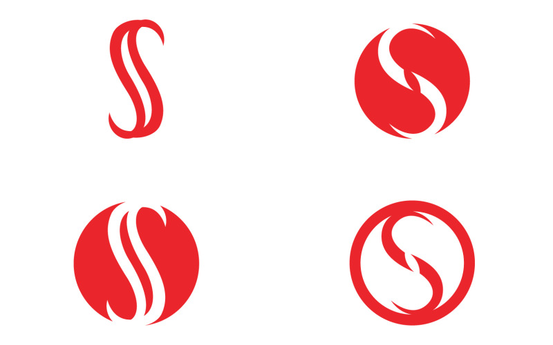 Business letter s initial logo v1 Logo Template