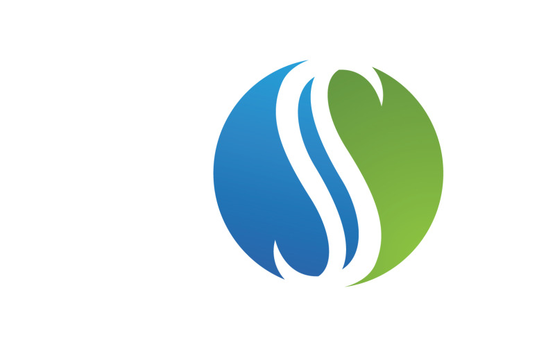 Business letter s initial logo v4 Logo Template