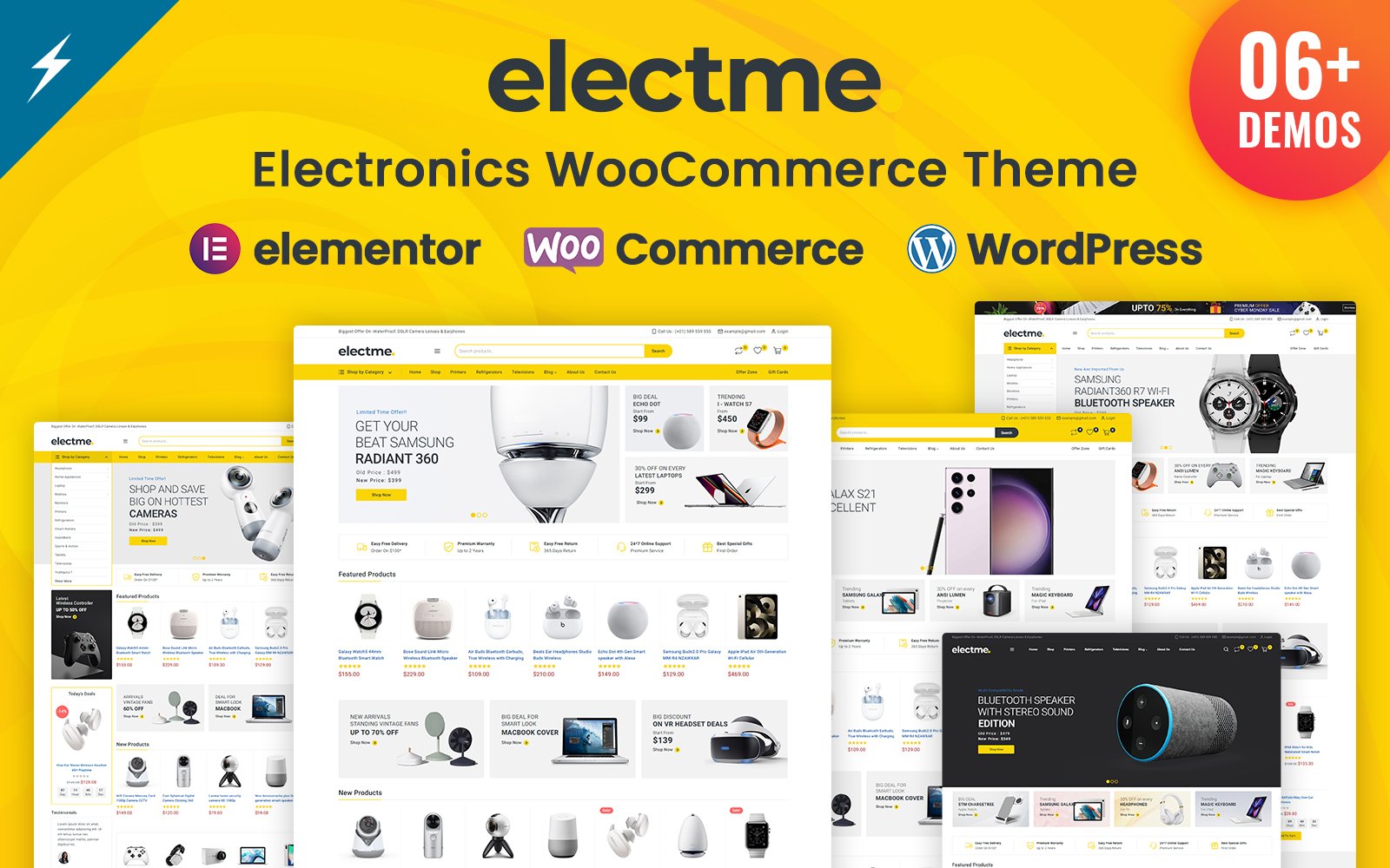 Template #346664 Electronic Electronics Webdesign Template - Logo template Preview