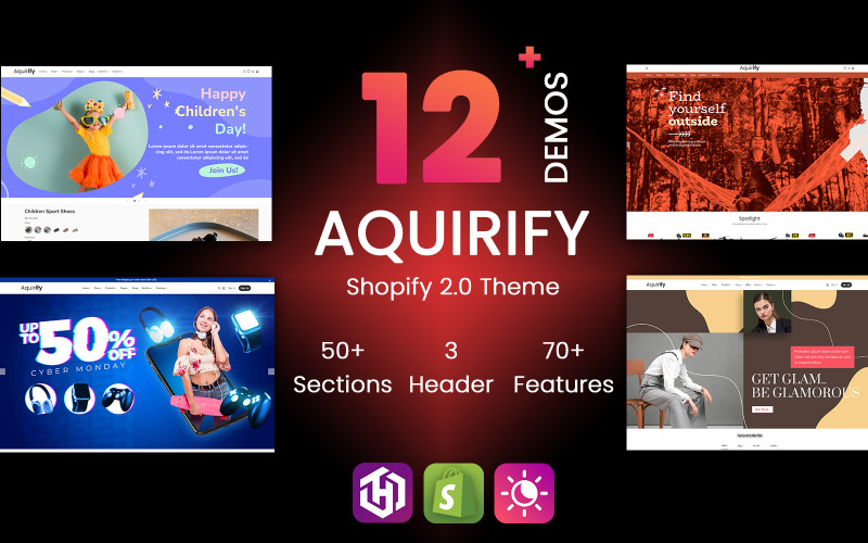 Aquirify 2.1 - Multipurpose Shopify Theme- OS 2.0