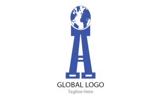 Global Logo Design Template