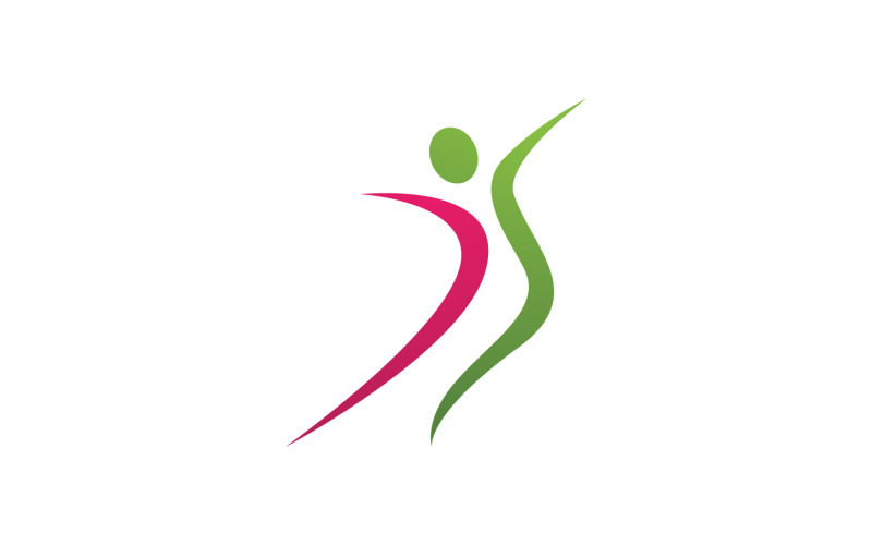 Health people human character success team group community logo v18 Logo Template