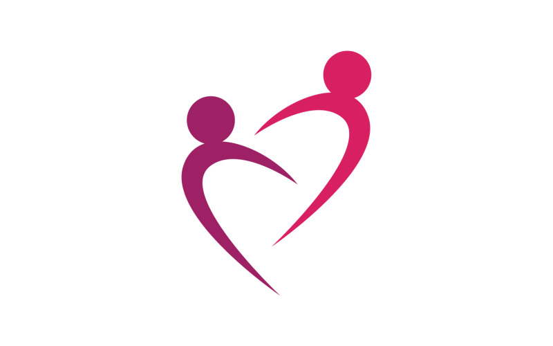 Health people human character success team group community logo v38 Logo Template
