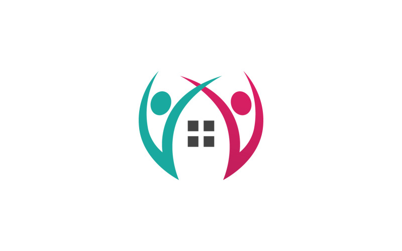 Health people human character success team group community logo v39 Logo Template